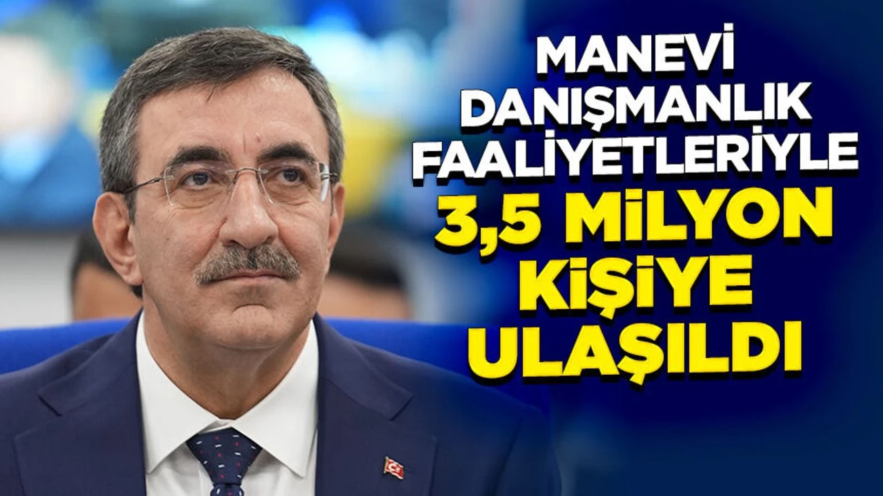 Manevi danışmanlık faaliyetleriyle 3,5 milyon kişiye ulaşıldı