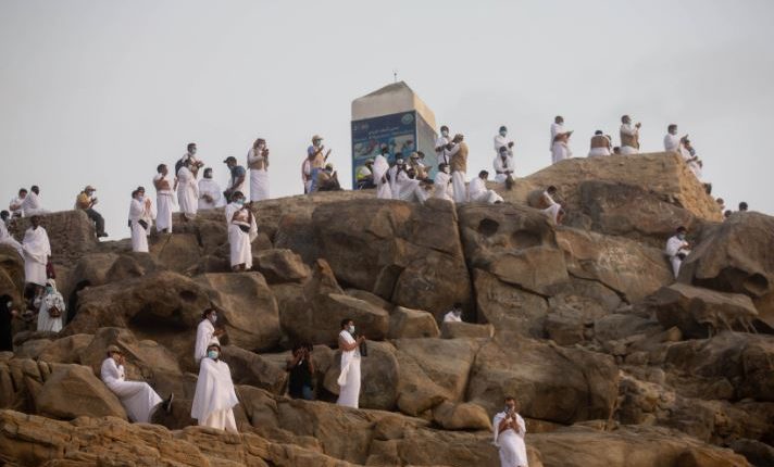Hafızalarda farklı bir yer edinen Koronavirüs gölgesinde 2020 yılı haccından Arafat'tan bir kare