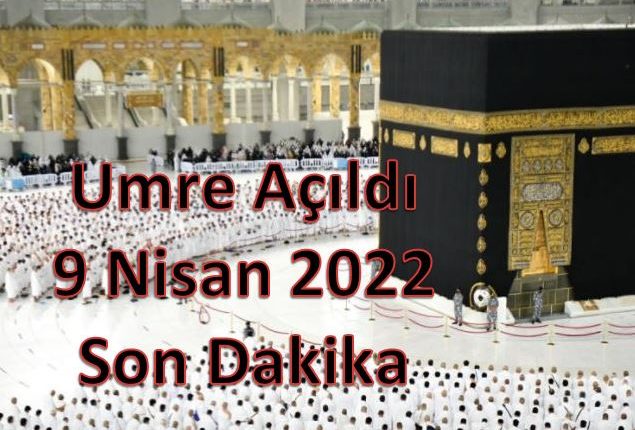 umre açıldı son dakika