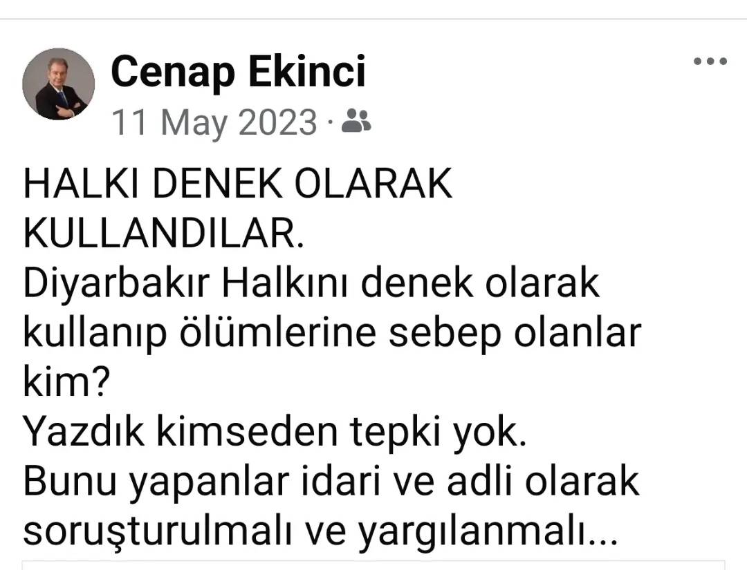 Prof.dr. Cenap Ekinci, Türk ışını hakkında konuştu.