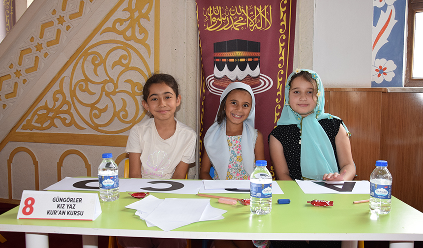 Giresunda Yaz Kur’an Kursu Öğrencileri Bilgide Yarıştı 18