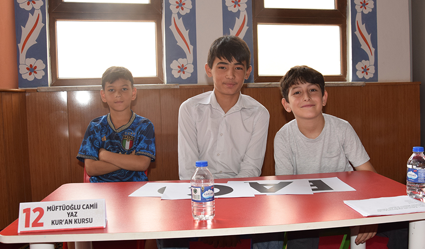 Giresunda Yaz Kur’an Kursu Öğrencileri Bilgide Yarıştı 22
