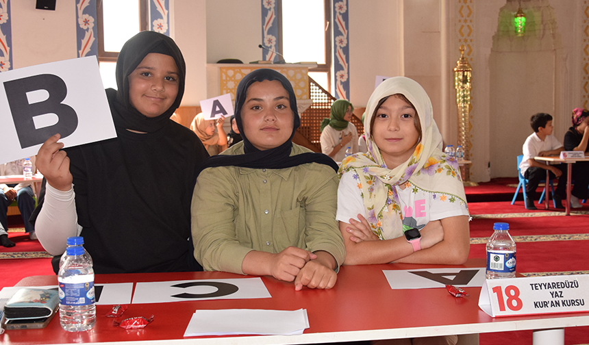 Giresunda Yaz Kur’an Kursu Öğrencileri Bilgide Yarıştı 28
