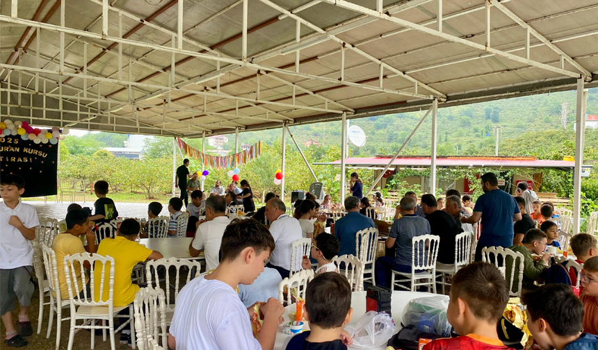 Görele’de Yaz Kur’an Kursu Öğrencileri Şenlikte Buluştu 4