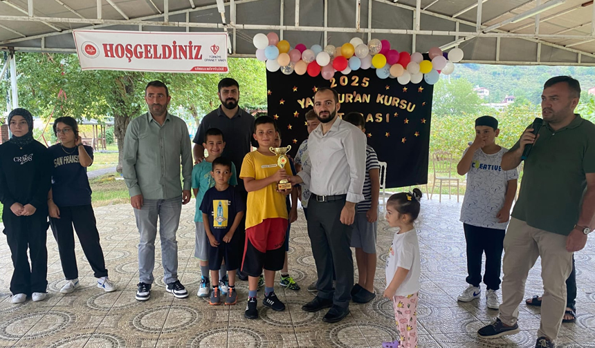 Görele’de Yaz Kur’an Kursu Öğrencileri Şenlikte Buluştu 5