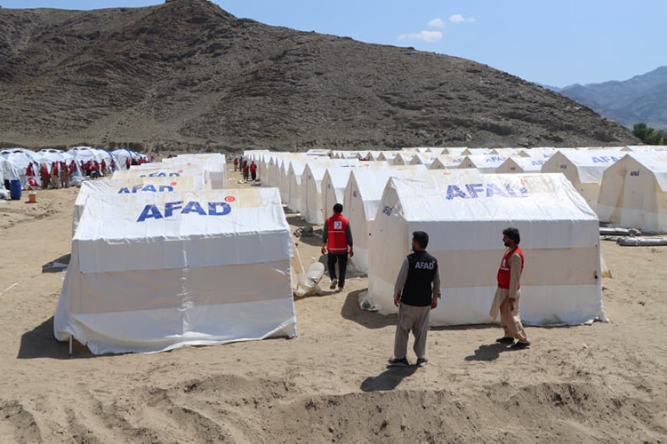 Afad'dan Afganistan'daki Depremzedelere Barınma, Beslenme Ve Hijyen Malzemesi Desteği 3