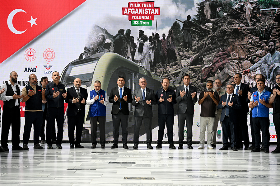 2025.09.09 Yardım Malzemeleri Taşıyan 'İyilik Treni'nin 23'Üncüsü Afganistan'a Hareket Etti (12)